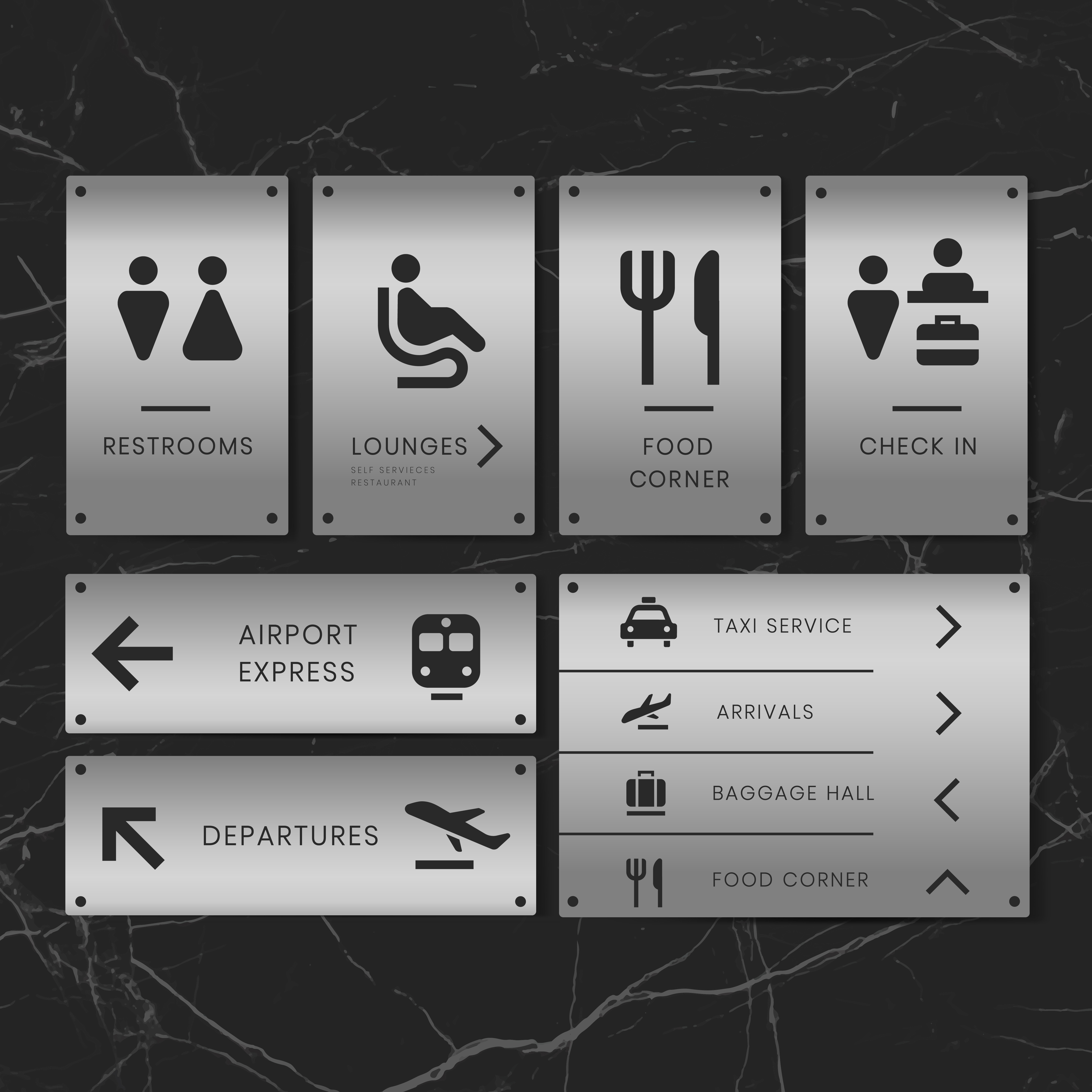 Aluminium Signs
